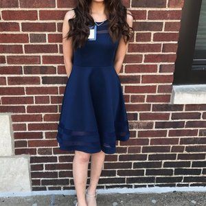 Navy Blue Dress